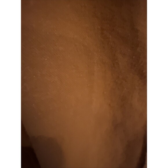 BIG & TALL CQR Men’s Flannel Button Up Shirt Rust Orange 3XLT GUC - Picture 9 of 14